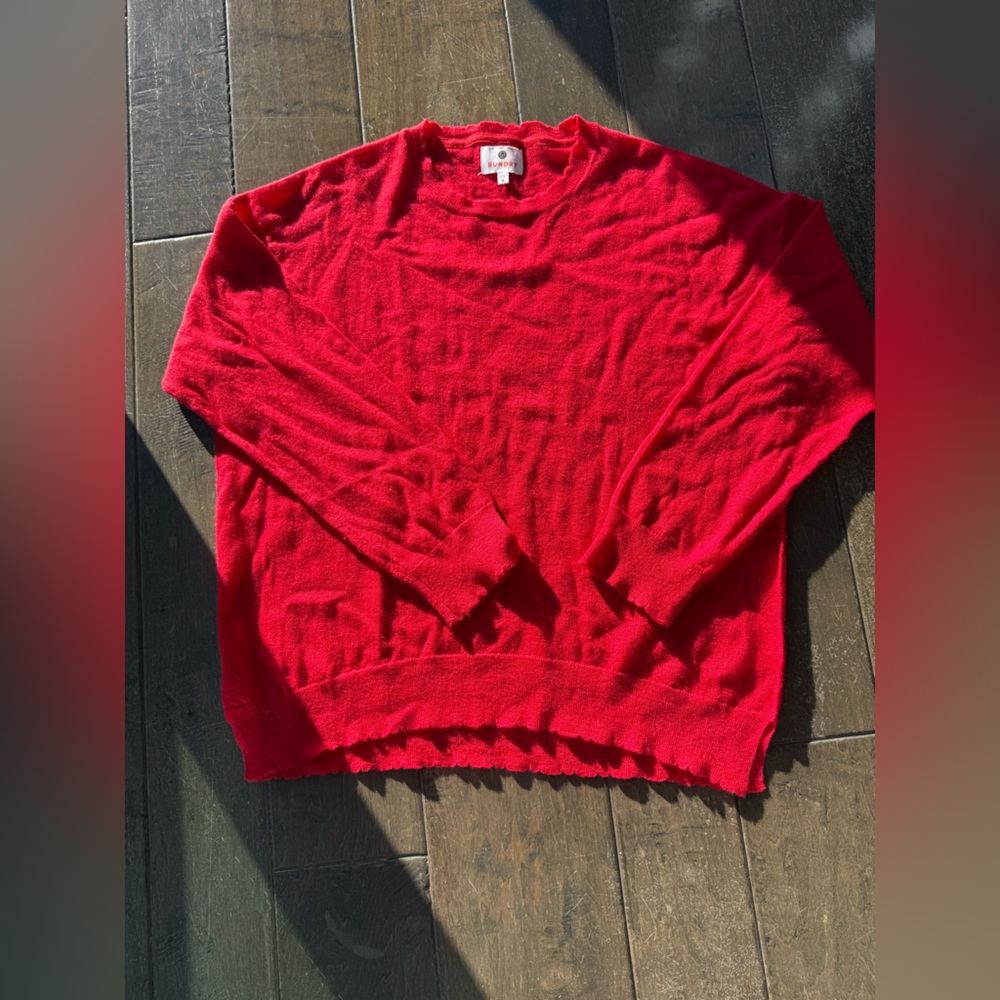 Sundry Bright Red Knitwear